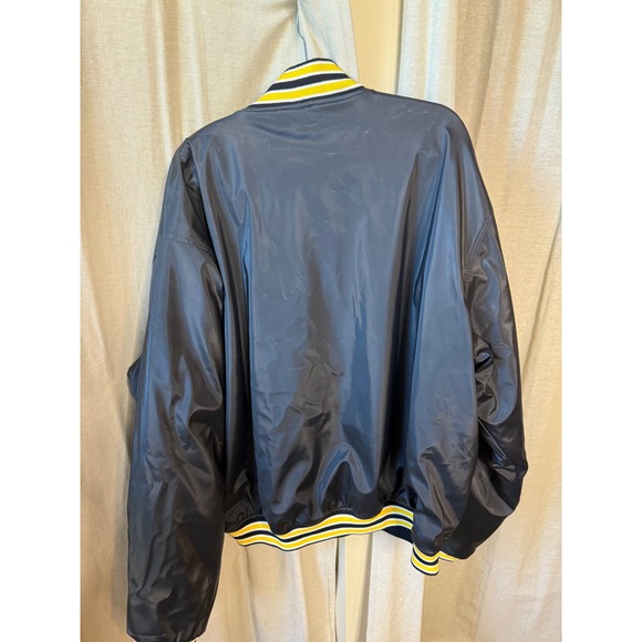 Vtg‎ Notre Dame Steve & Barry's NCAA Football Bomber Varsity Jacket Mens XXL - Picture 4 of 4
